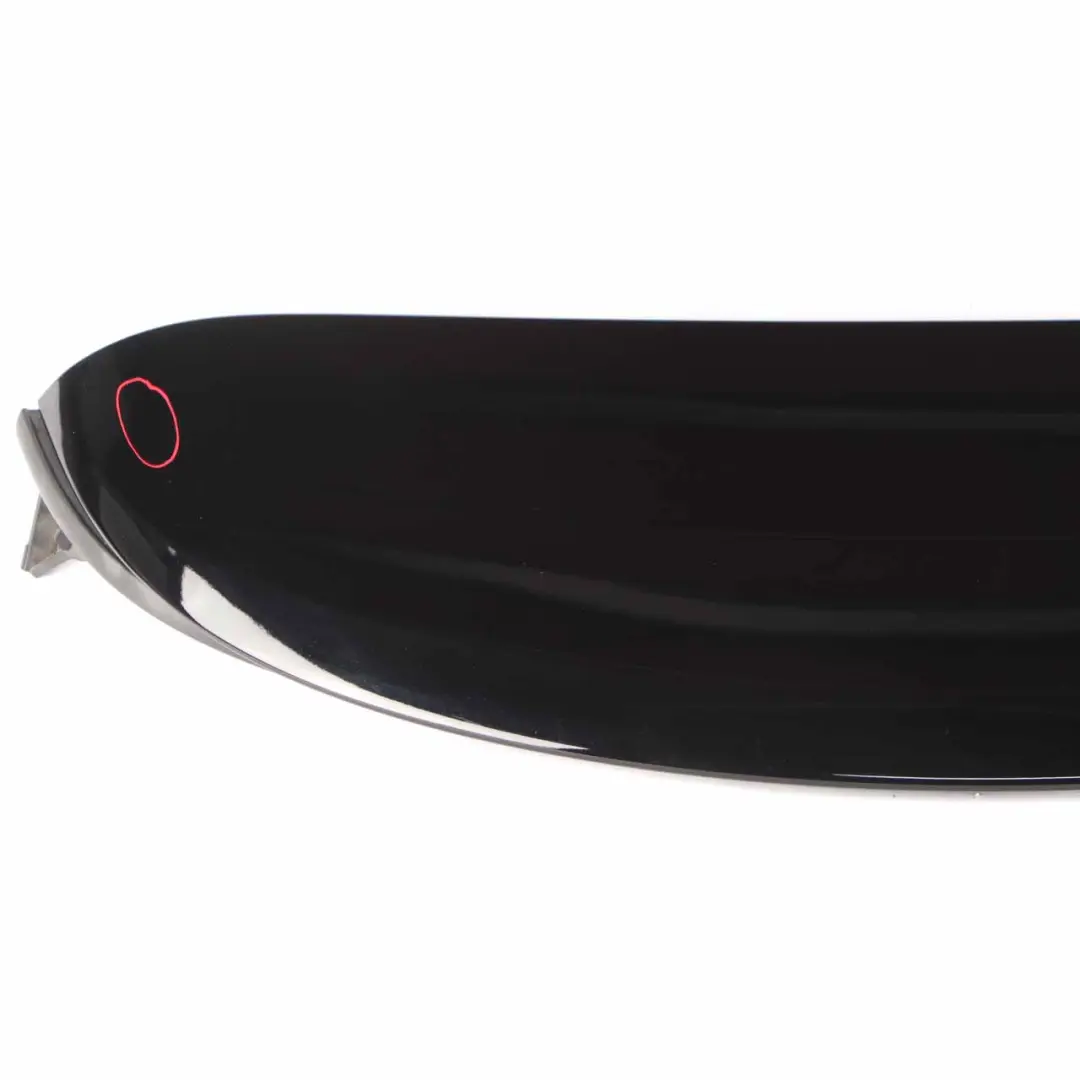 Spoiler MINI Cooper S F56 Trunk Lid Tailgate Trim Panel Black to Rear with Part number 7375856 Rear Spoiler MINI Cooper S F56 Trunk Lid Tailgate Trim Panel Black - SKU 7375856-BLK1 - Part number 7375856