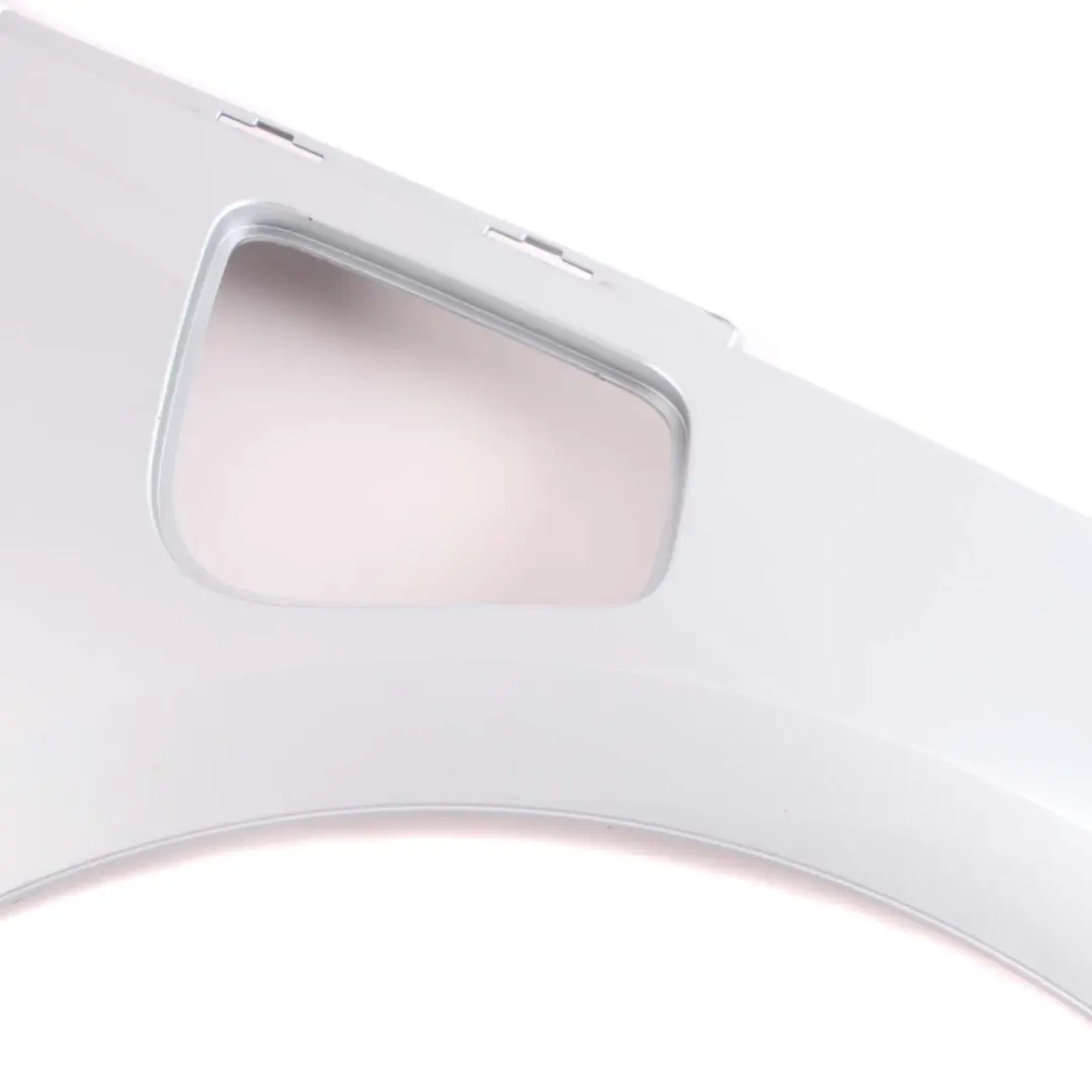 Side Wing Panel Fender Front Right O/S Ionic Silver Blue Metallic - B72 to BMW i3 with Part number 7375892 BMW i3 Side Wing Panel Fender Front Right O/S Ionic Silver Blue Metallic - B72 - SKU 7375892-ION - Part number 7375892