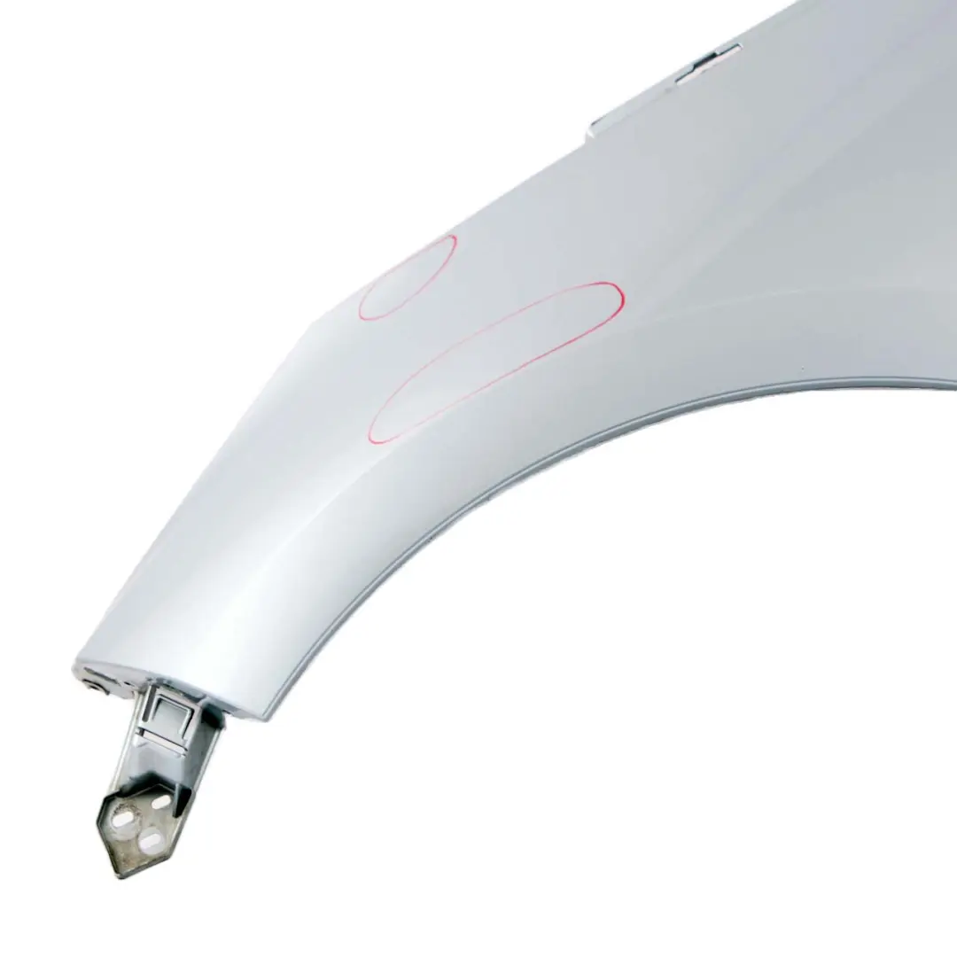 Side Wing Panel Fender Front Left N/S Ionic Silver Blue Metallic - B72 to BMW i3 with Part number 7375893 BMW i3 Side Wing Panel Fender Front Left N/S Ionic Silver Blue Metallic - B72 - SKU 7375893-ION - Part number 7375893