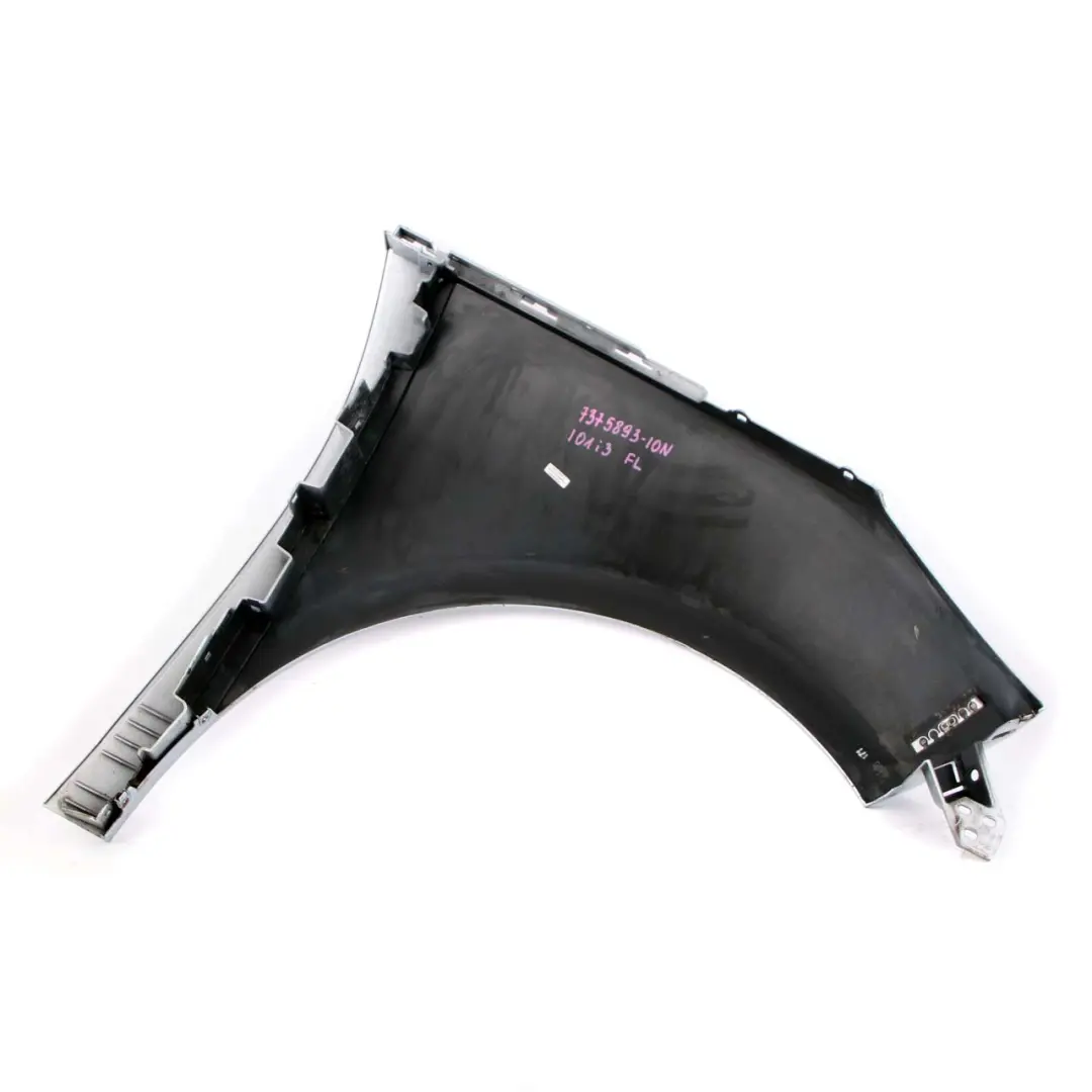 Side Wing Panel Fender Front Left N/S Ionic Silver Blue Metallic - B72 to BMW i3 with Part number 7375893 BMW i3 Side Wing Panel Fender Front Left N/S Ionic Silver Blue Metallic - B72 - SKU 7375893-ION - Part number 7375893