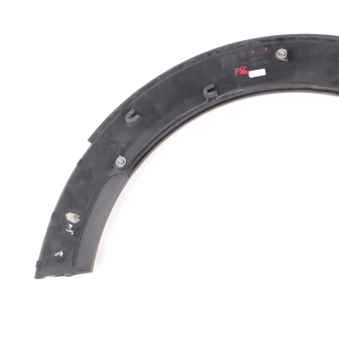 Arch Trim Extension Front Right O/S to Mini Cooper JCW F55 F56 F57 Wheel with Part number 7376012 Mini Cooper JCW F55 F56 F57 Wheel Arch Trim Extension Front Right O/S - SKU 7376012 - Part number 7376012