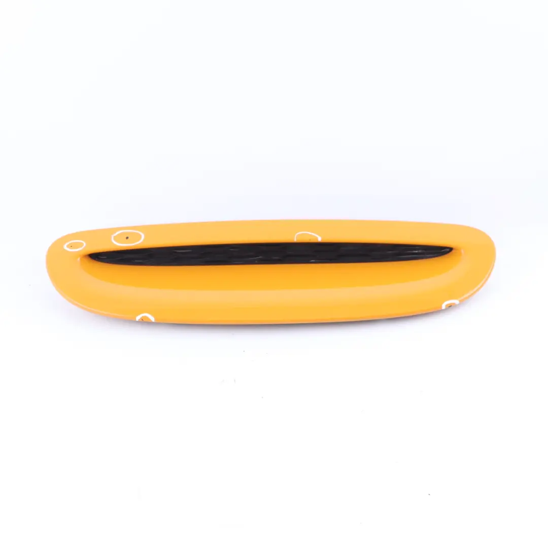 Bonnet Grille Mini F55 F56 S Air Inlet Cover Scoop Volcanic Orange B70 7328312 to with Part number 7376052 Bonnet Grille Mini F55 F56 S Air Inlet Cover Scoop Volcanic Orange B70 7328312 - SKU 7376052-VOR - Part number 7376052