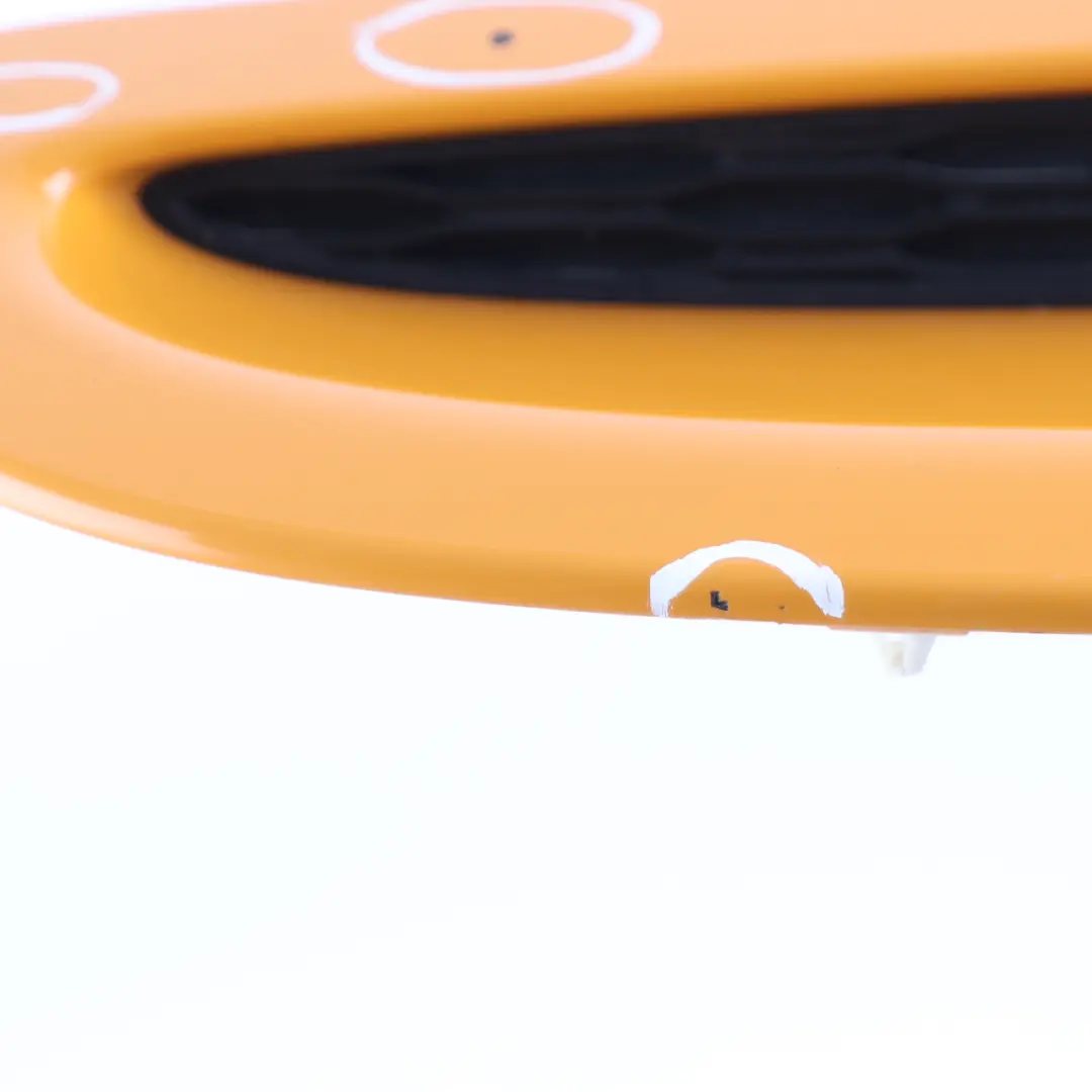 Bonnet Grille Mini F55 F56 S Air Inlet Cover Scoop Volcanic Orange B70 7328312 to with Part number 7376052 Bonnet Grille Mini F55 F56 S Air Inlet Cover Scoop Volcanic Orange B70 7328312 - SKU 7376052-VOR - Part number 7376052