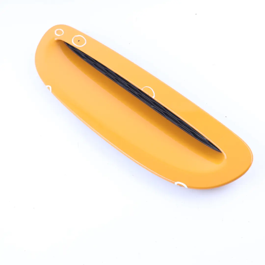 Bonnet Grille Mini F55 F56 S Air Inlet Cover Scoop Volcanic Orange B70 7328312 to with Part number 7376052 Bonnet Grille Mini F55 F56 S Air Inlet Cover Scoop Volcanic Orange B70 7328312 - SKU 7376052-VOR - Part number 7376052