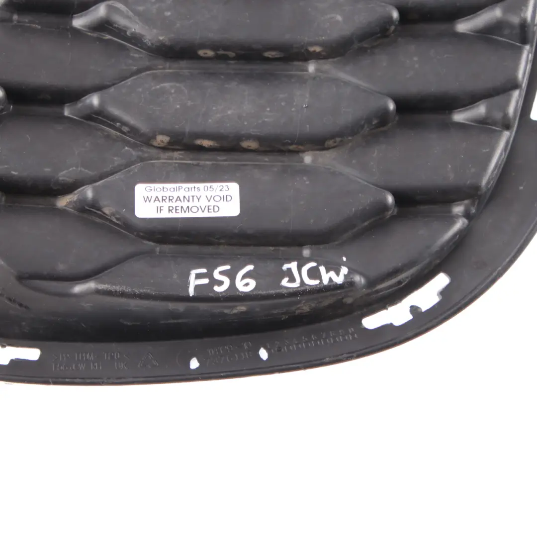 Bumper Air Inlet Mini F56 F57 JCW Front Right O/S Air Inlet Finisher to with Part number 7376118 Bumper Air Inlet Mini F56 F57 JCW Front Right O/S Air Inlet Finisher - SKU 7376118 - Part number 7376118