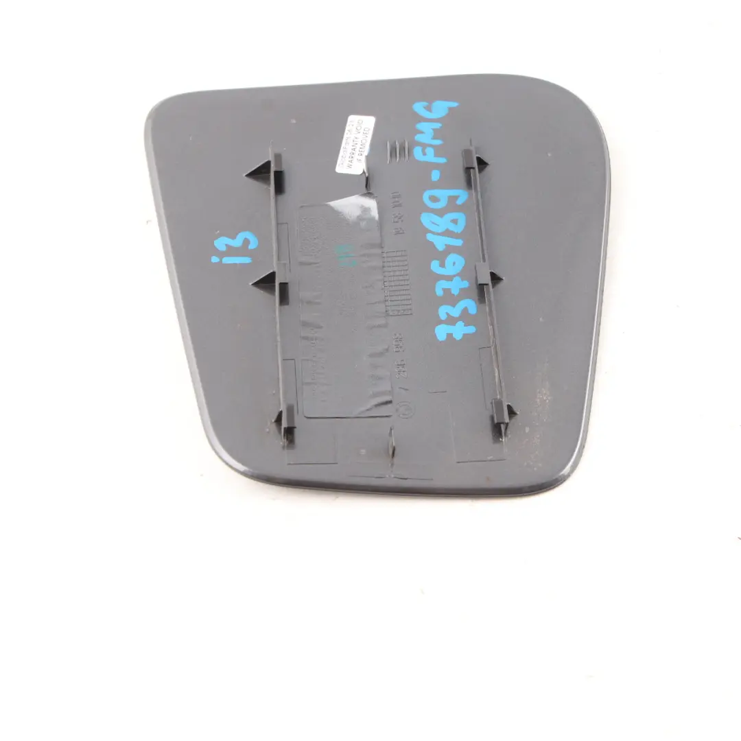 BMW i3 I01 Fill in Flap Fuel Filler Cover Cap Flowing Mineral Grey - C4C 7286999 - SKU 7376189-FMG - Part number 7376189