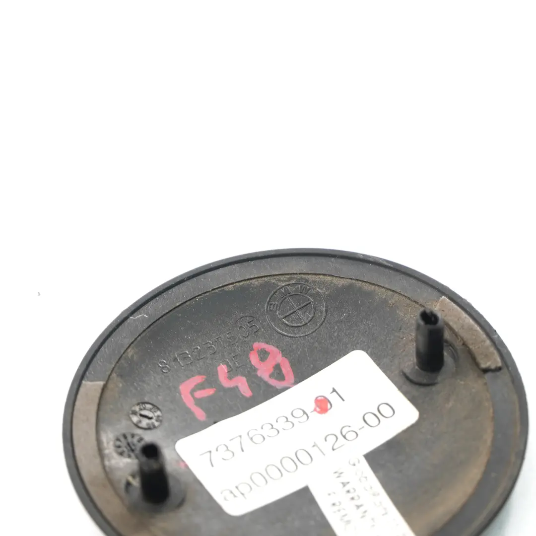 Badge Emblème capot BMW F15 F16 F48 G14 G15 Plaque logo de capuche - SKU 7376339 - Numéro de pièce 7376339