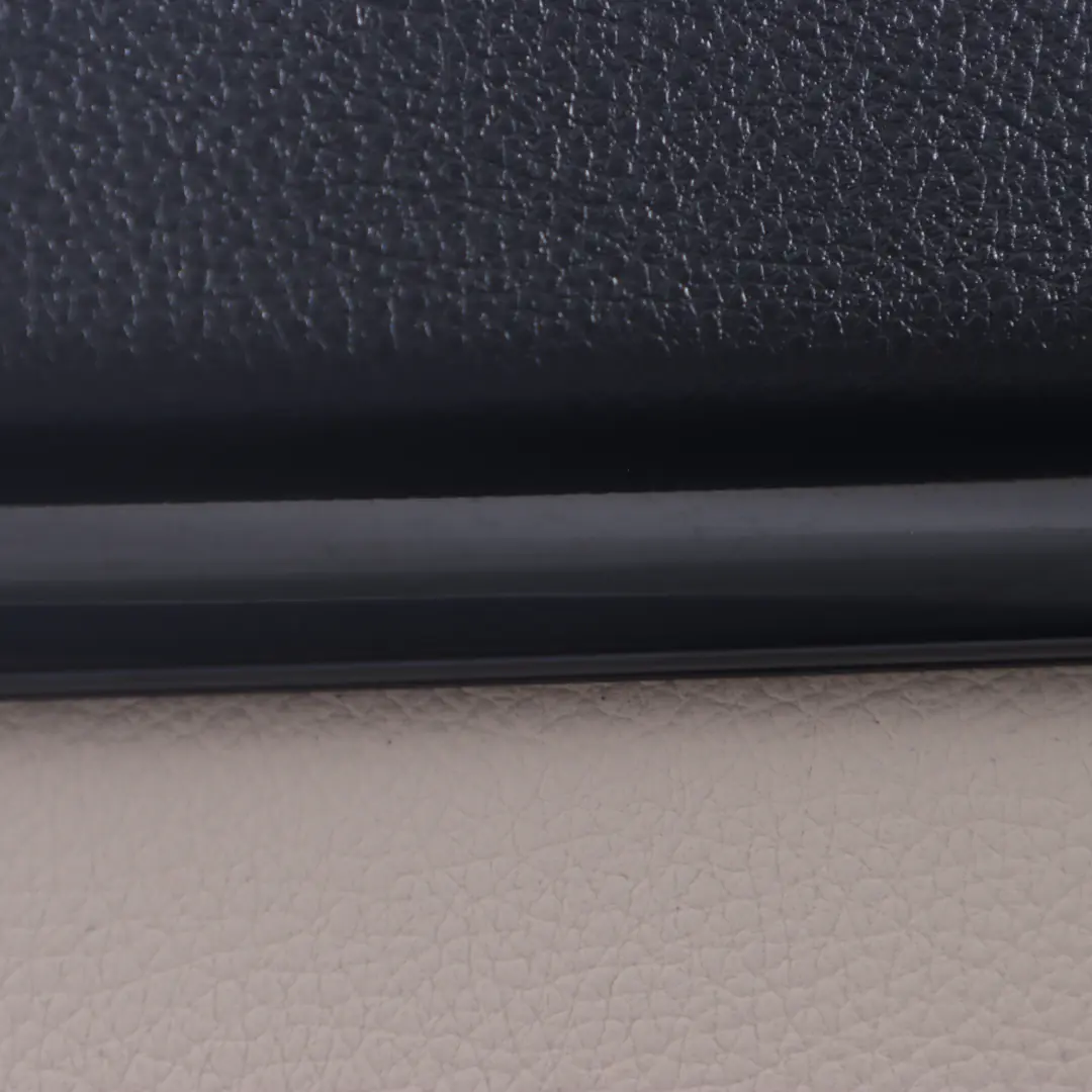 BMW F36 Türkarte Trim hinten links Verkleidung Panel Leder Elfenbein Weiß - SKU 7376355-1 - Teilenummer 7376355