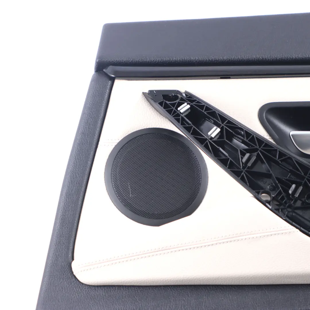 BMW F36 Türkarte Trim hinten rechts Verkleidung Panel Leder Elfenbein Weiß - SKU 7376356-1 - Teilenummer 7376356
