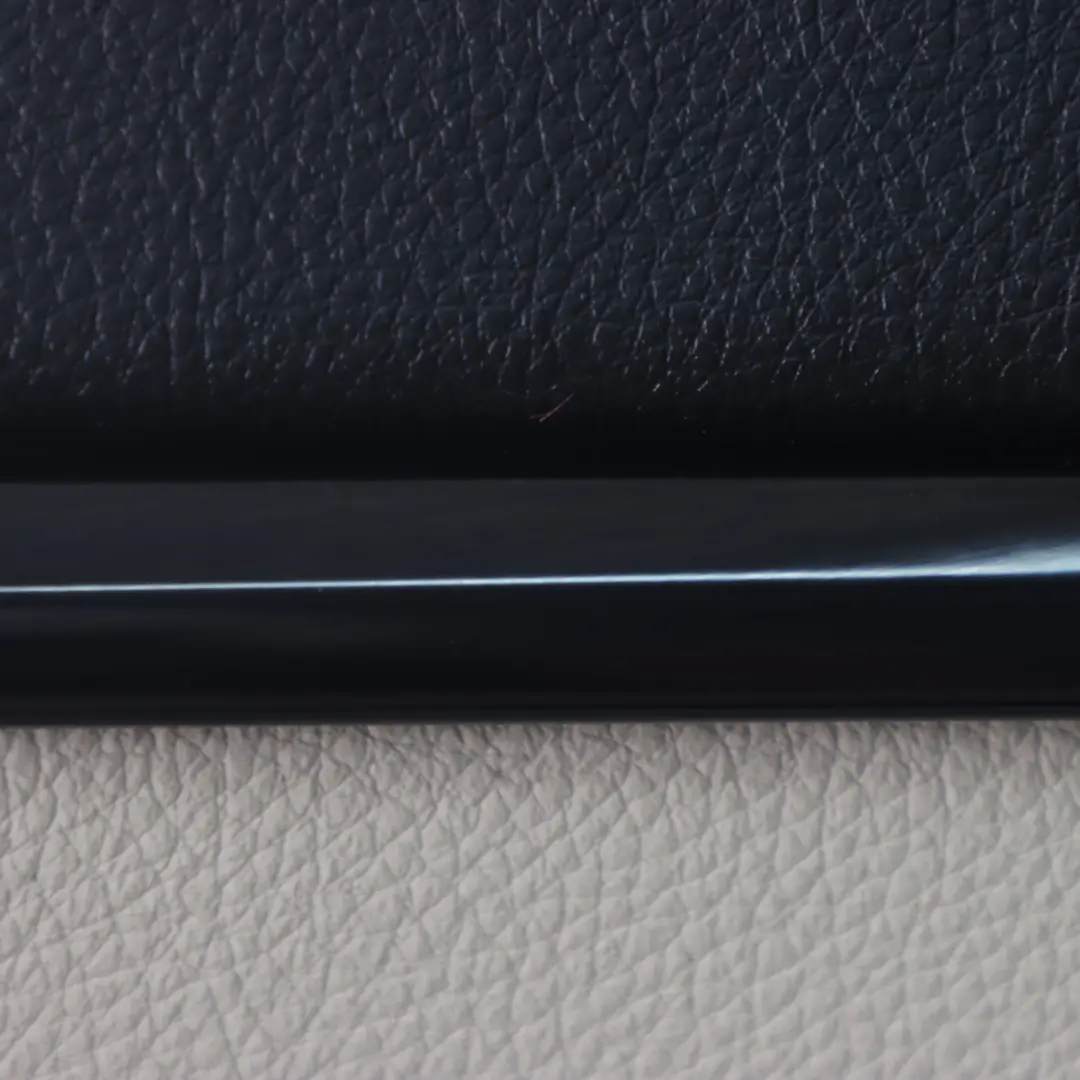 BMW F36 Door Card Trim Rear Right O/S Lining Panel Leather Ivory White - SKU 7376356-1 - Part number 7376356