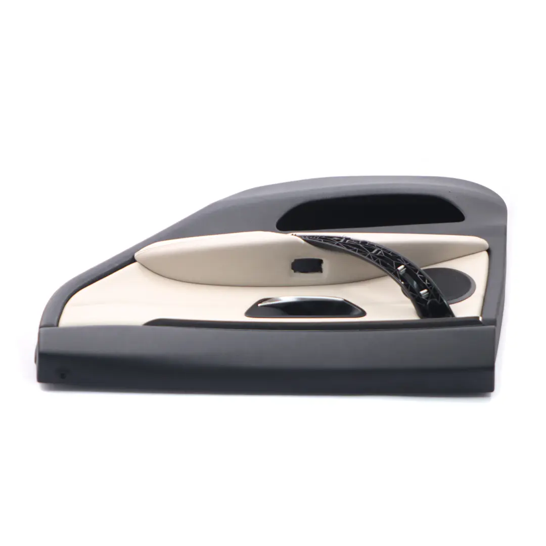 Tarjeta de puerta trasera derecha Panel de revestimiento cuero blanco para BMW F36 con número de pieza 7376356 BMW F36 Tarjeta de puerta trasera derecha Panel de revestimiento cuero blanco - SKU 7376356-1 - Número de pieza 7376356