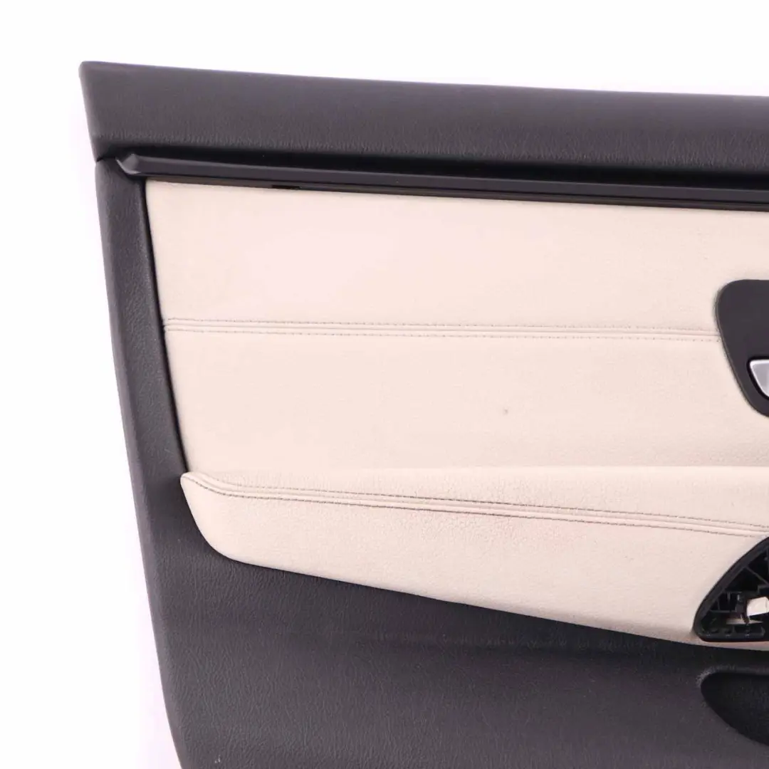 BMW F36 Garniture Carte Porte Avant Gauche Doublure Cuir Ivoire Blanc - SKU 7376361 - Numéro de pièce 7376361