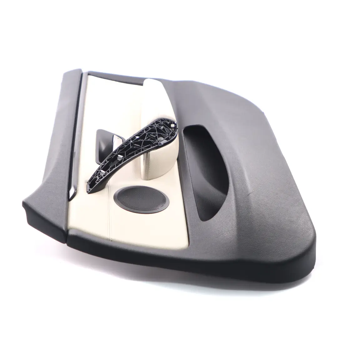 Garniture de carte de porte avant droite d'habillage cuir ivoire blanc pour BMW F36 à propos du numéro de pièce 7376362 BMW F36 Garniture de carte de porte avant droite d'habillage cuir ivoire blanc - SKU 7376362 - Numéro de pièce 7376362