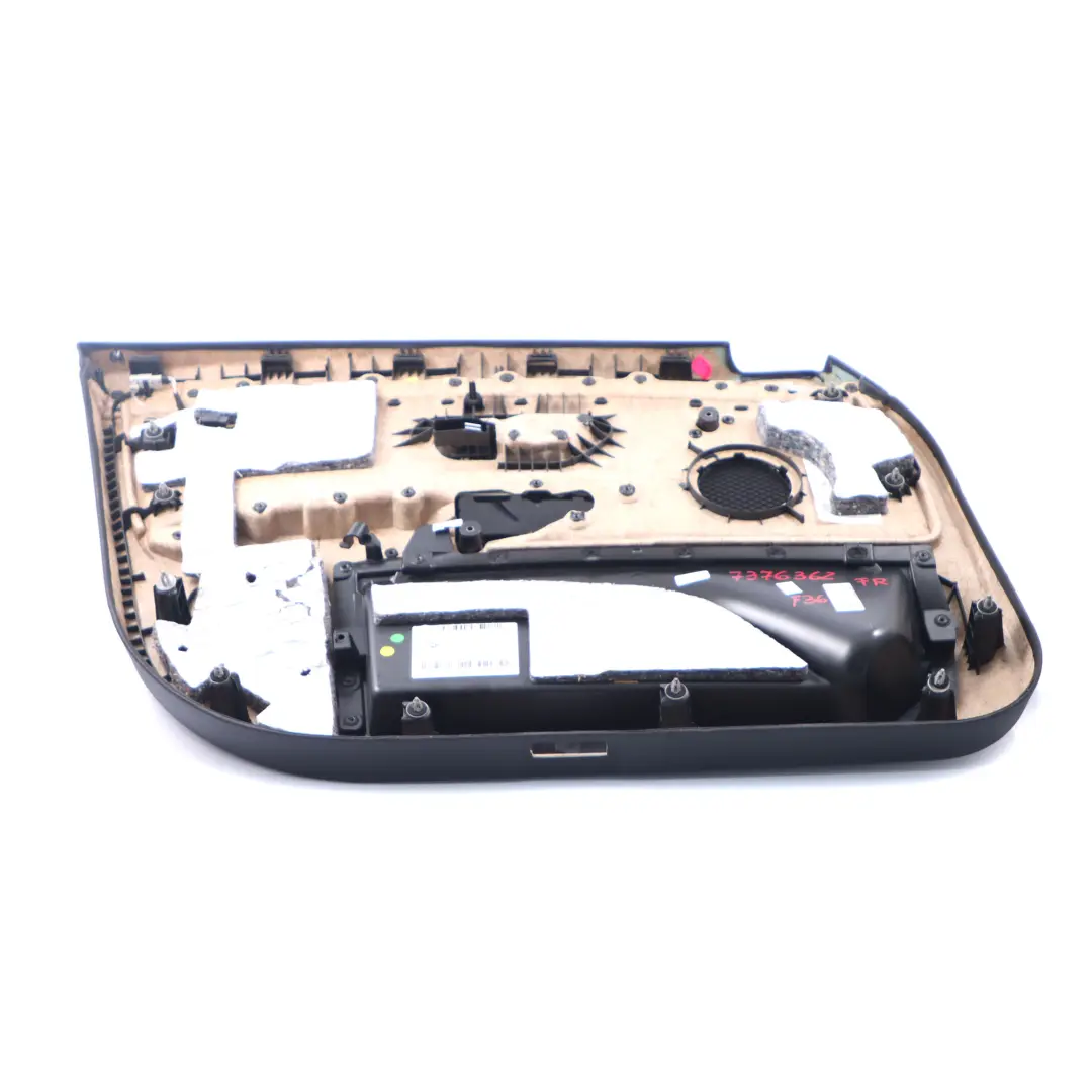 Embellecedor Tarjeta Puerta Delantera Derecha0 Cuero Marfil Blanco para BMW F36 con número de pieza 7376362 BMW F36 Embellecedor Tarjeta Puerta Delantera Derecha0 Cuero Marfil Blanco - SKU 7376362 - Número de pieza 7376362