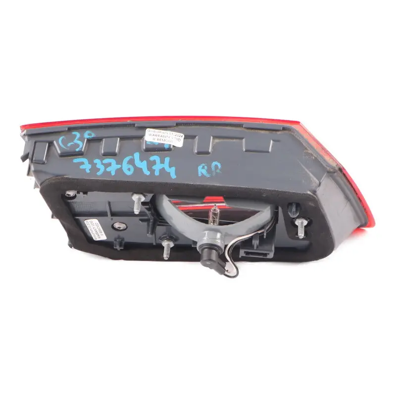 Luz Trasera BMW G30 F90 M5 Derecha Tapa Maletero Bota Portón Trasero para con número de pieza 7376474 Luz Trasera BMW G30 F90 M5 Derecha Tapa Maletero Bota Portón Trasero - SKU 7376474 - Número de pieza 7376474