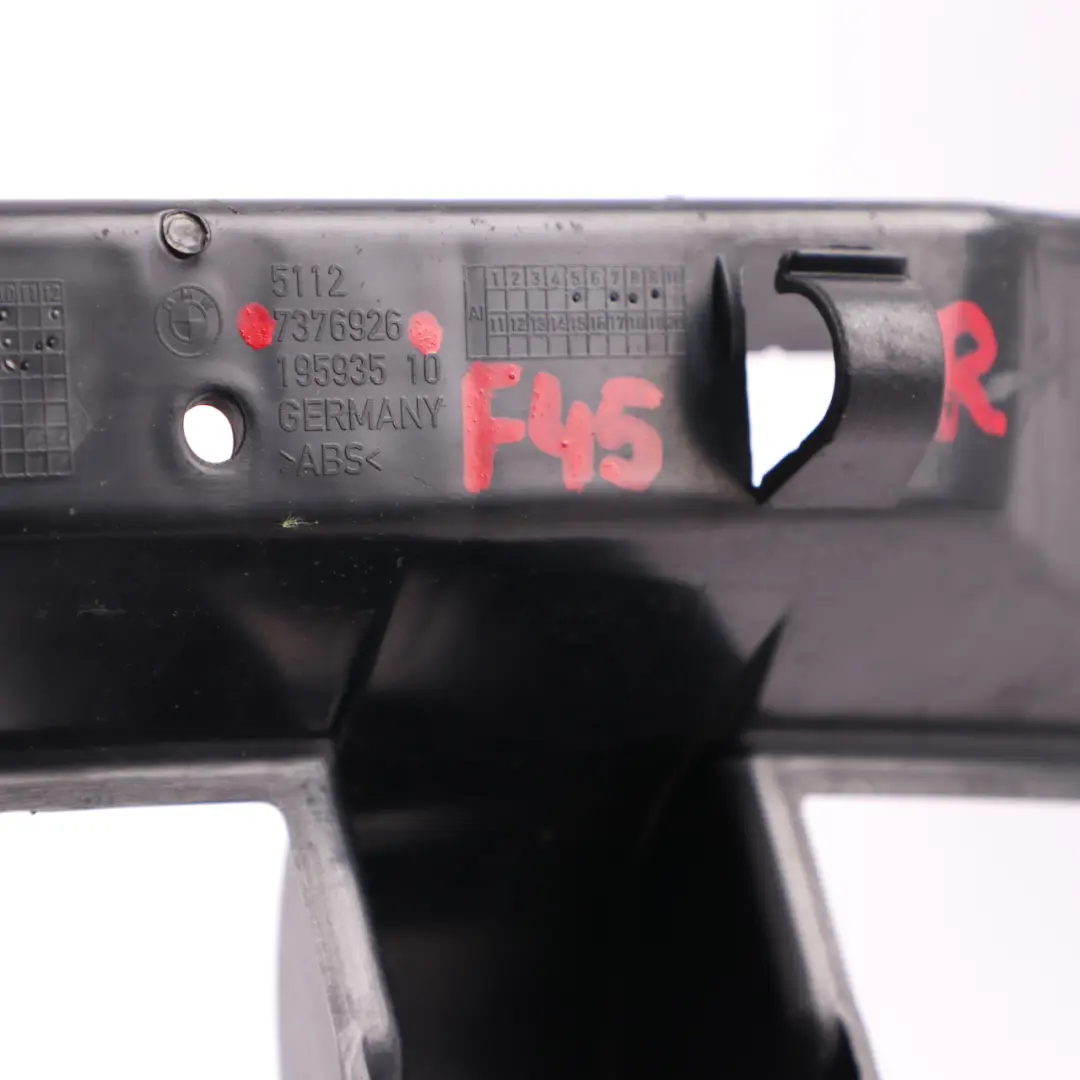 BMW F45 LCI Soporte Parachoques Trasero Soporte Guía Derecho - SKU 7376926 - Número de pieza 7376926