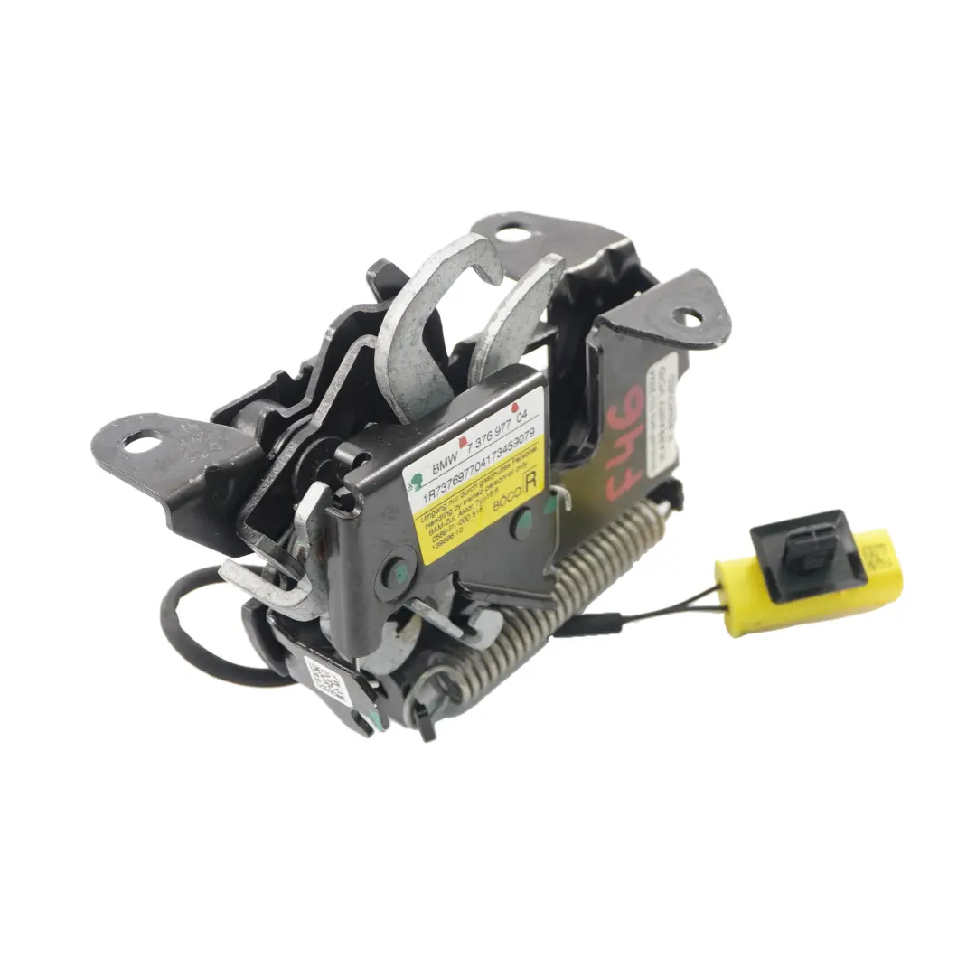 Blocco cofano BMW F46 X1 F48 LCI Attuatore chiusura anteriore destro per con numero di parte 7376977 Blocco cofano BMW F46 X1 F48 LCI Attuatore chiusura anteriore destro - SKU 7376977 - Numero di parte 7376977