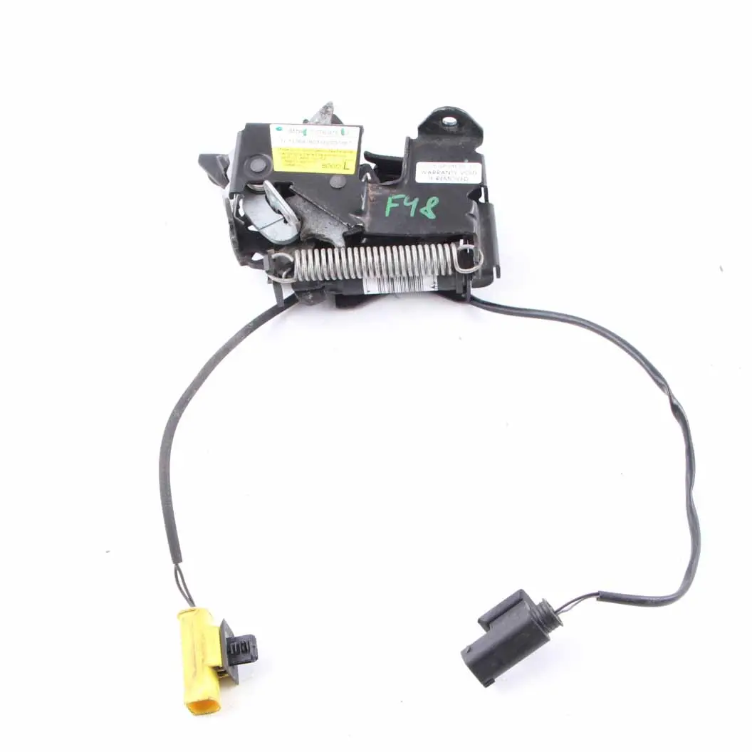 Hood Actuator BMW X1 F48 Bonnet Right O/S Pedestrian Protection to with Part number 7376978 Hood Actuator BMW X1 F48 Bonnet Right O/S Pedestrian Protection - SKU 7376978 - Part number 7376978