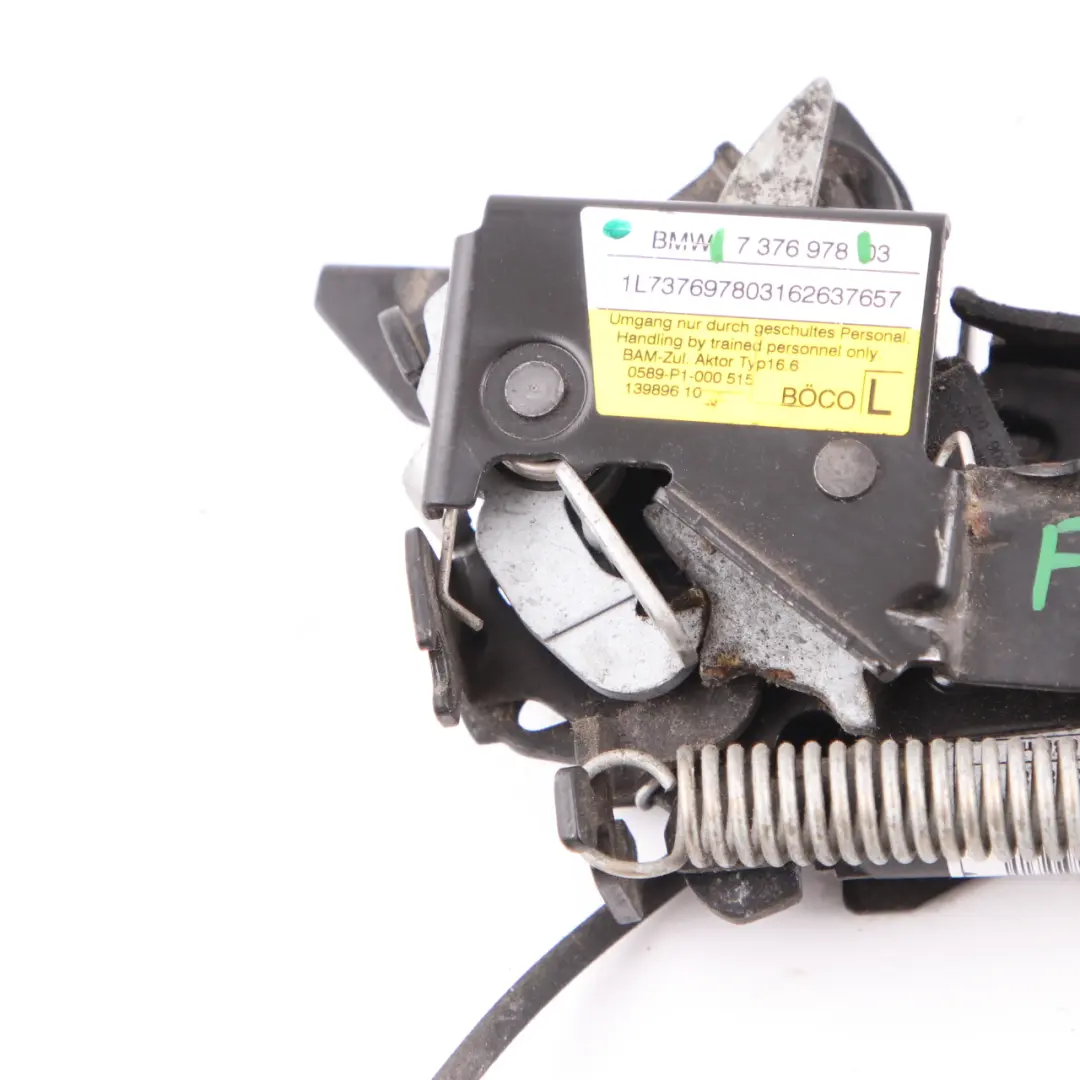 BMW X1 F48 Actuador Capó Derecho Protección Peatones - SKU 7376978 - Número de pieza 7376978