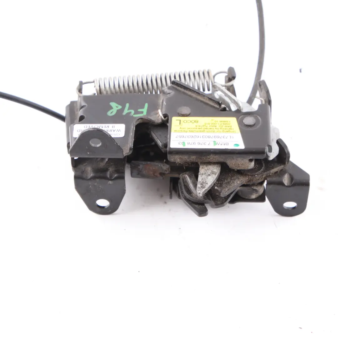  Hood Actuator BMW X1 F48 Bonnet Right O/S Pedestrian Protection - SKU 7376978 - Part number 7376978