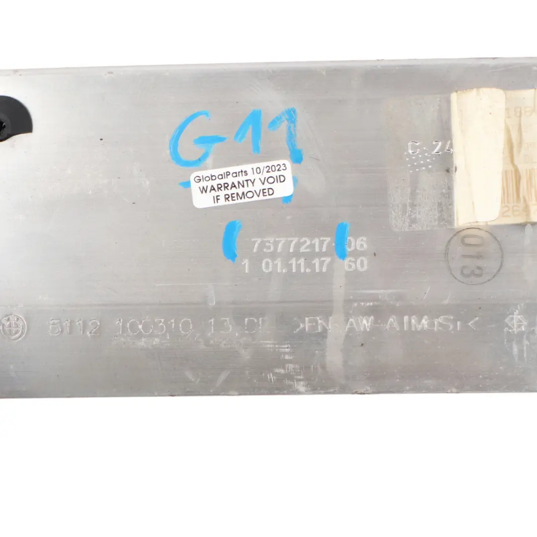 BMW G11 G12 Rear Bumper Carrier Reinforcement Crash Beam Impact Bar - SKU 7377217 - Part number 7377217
