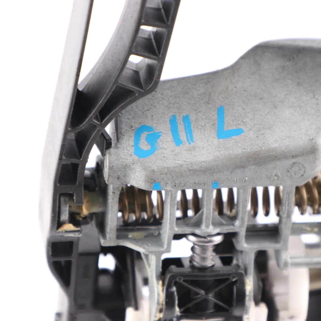 Handle Carrier Door Front Rear Left N/S Grab Base Bracket to BMW G11 with Part number 7377241 BMW G11 Handle Carrier Door Front Rear Left N/S Grab Base Bracket - SKU 7377241 - Part number 7377241