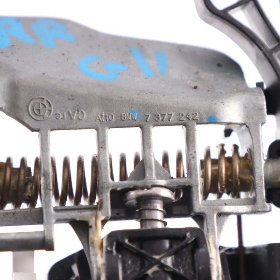 Handle Carrier Door Front Rear Right O/S Grab Base Bracket to BMW G11 with Part number 7377242 BMW G11 Handle Carrier Door Front Rear Right O/S Grab Base Bracket - SKU 7377242 - Part number 7377242