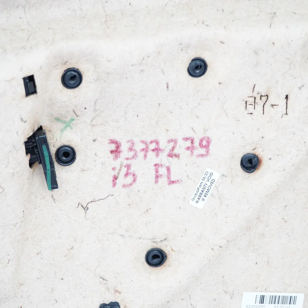 Panel De La Tarjeta De Puerta BMW i3 Frontal Izquierdo Brown para con número de pieza 7377279 Panel De La Tarjeta De Puerta BMW i3 Frontal Izquierdo Brown - SKU 7377279 - Número de pieza 7377279