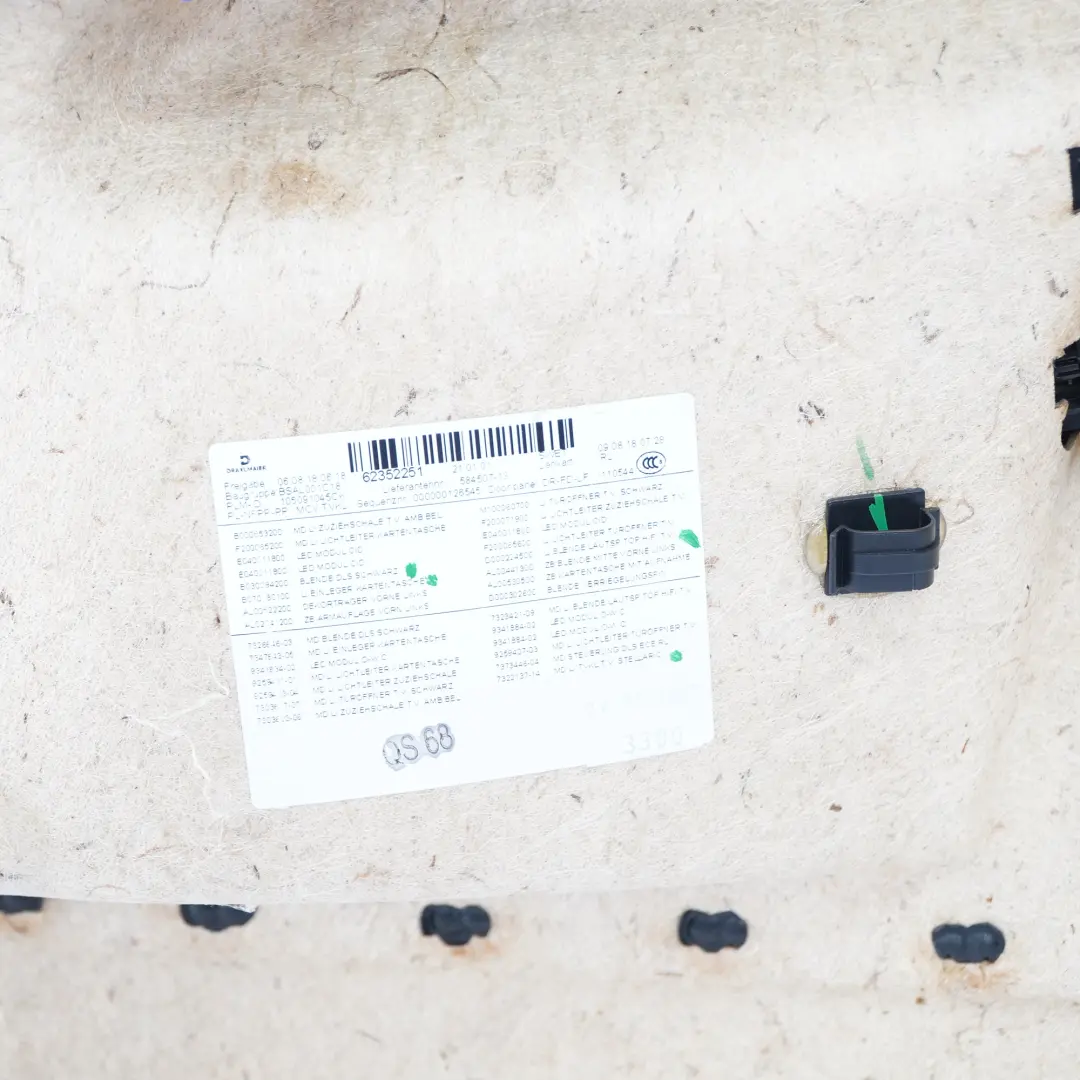  Pannello Porta BMW i3 Anteriore Sinistro Rivestimento - SKU 7377279 - Numero di parte 7377279