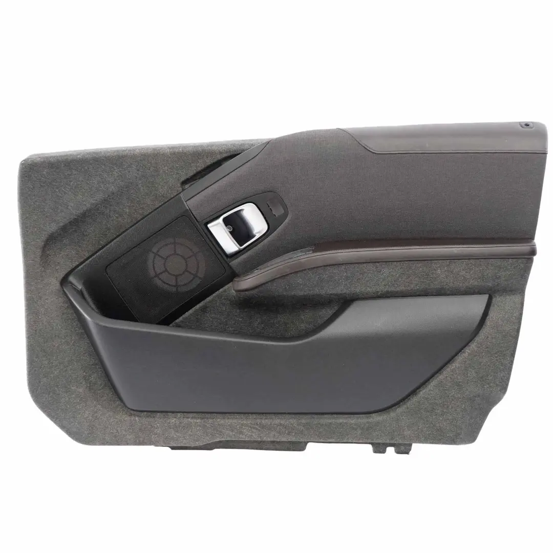 Rivestimento Pannello Portiera Anteriore Marrone Destro per BMW i3 con numero di parte 7377280 BMW i3 Rivestimento Pannello Portiera Anteriore Marrone Destro - SKU 7377280 - Numero di parte 7377280