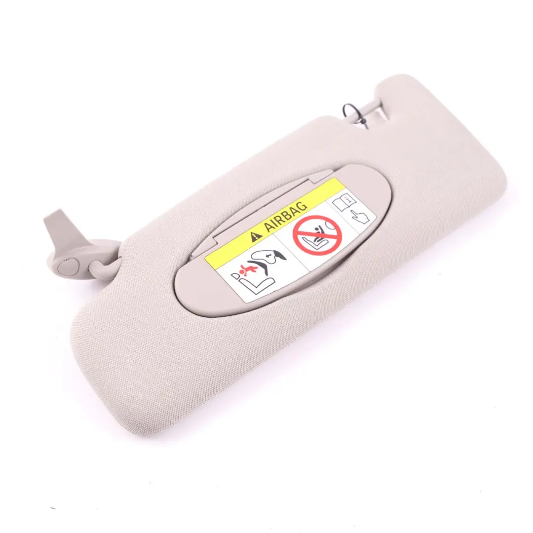  Sun Visor BMW i3 I01 Left N/S Illuminated With Label Mirror Trim Panel Carumgrau - SKU 7377671 - Part number 7377671