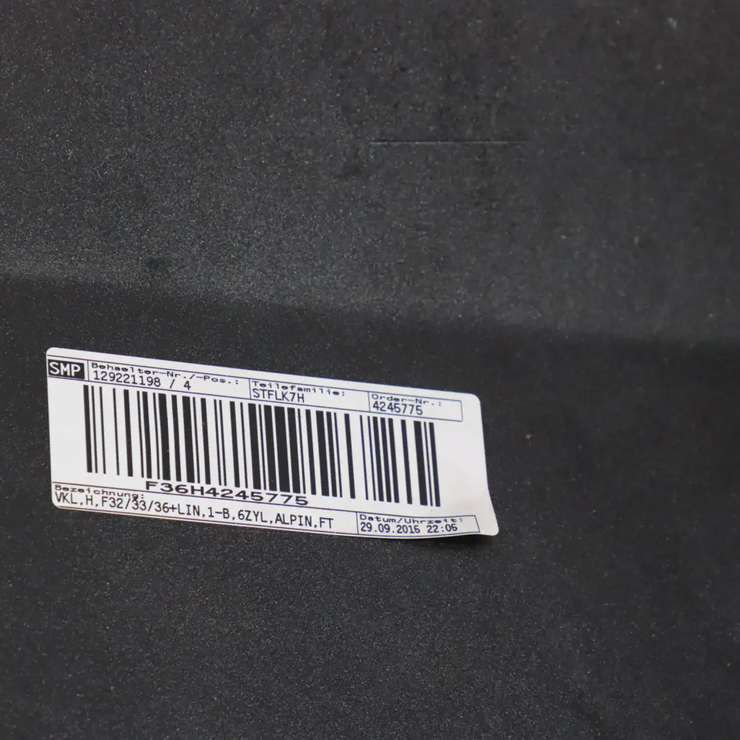 Zderzak Tylny PDC Alpinweiss 3 Biały - 300 do BMW F36 o numerze 7378004 BMW F36 Zderzak Tylny PDC Alpinweiss 3 Biały - 300 - SKU 7378004-AW - Numer Części 7378004
