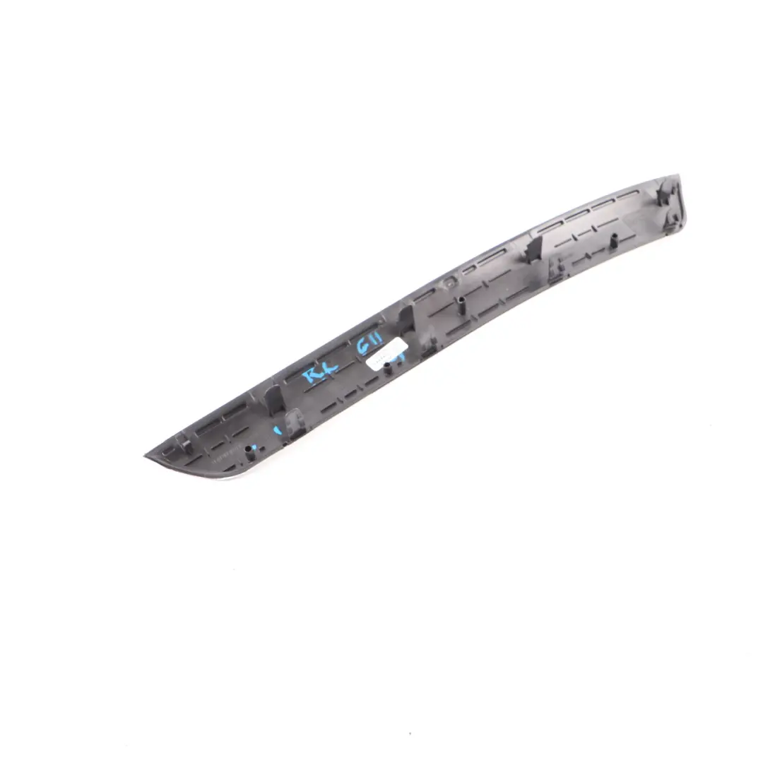 Door Sill Rear Left N/S Trim Entrance Cover Step Plate Trim to BMW G11 with Part number 7378051 BMW G11 Door Sill Rear Left N/S Trim Entrance Cover Step Plate Trim - SKU 7378051 - Part number 7378051