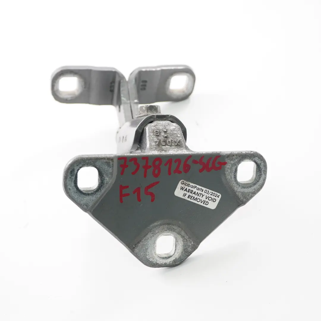 BMW X5 F15 Tailgate Boot Trunk Hinge Bottom Lower Lid Space Grey A52 7352697 - SKU 7378126-SCG - Part number 7378126
