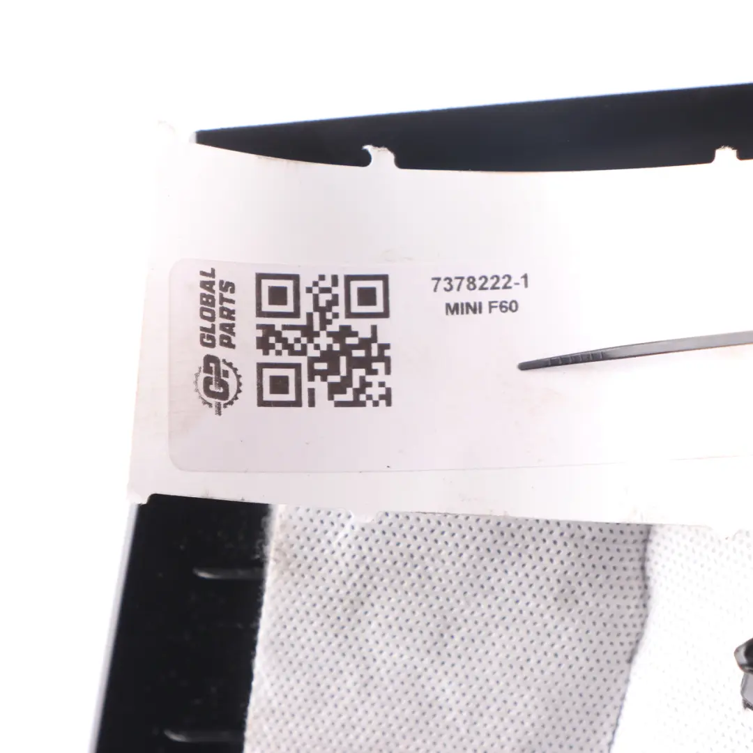 Mini F60 Countryman Trim Rear Quarter Panel Inner Cover Screw Black - SKU 7378222-1 - Part number 7378222