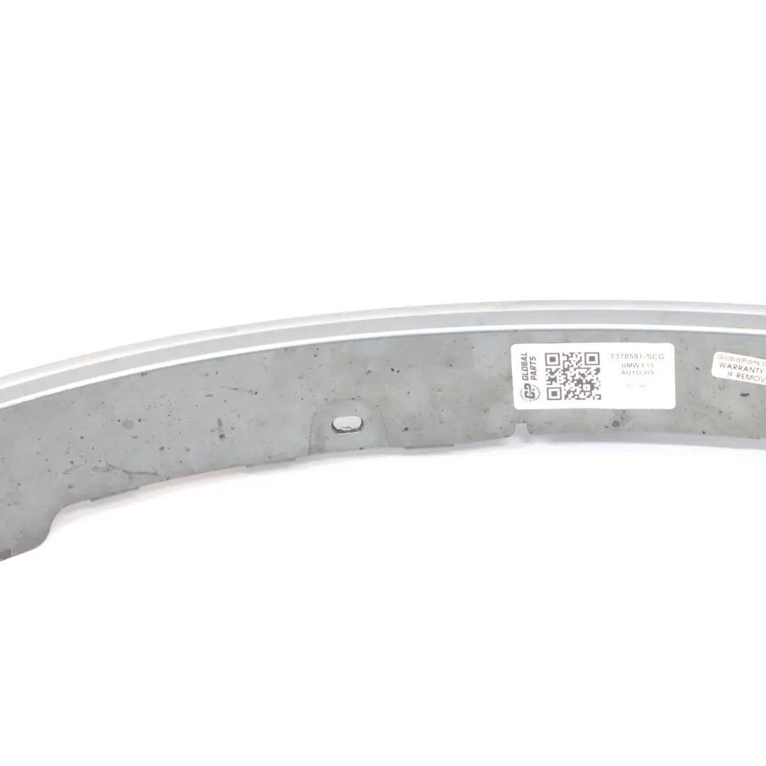  Cubre Paso de Rueda BMW X5 F15 M Sport Delantero Izquierdo Spacegrau - A52 - SKU 7378581-SCG - Número de pieza 7378581