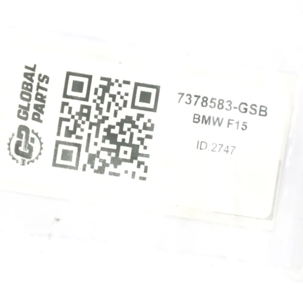  Tapacubos BMW X5 F15 M Sport Trasero Izquierdo Glacier Silber Metallic - A83 - SKU 7378583-GSB - Número de pieza 7378583