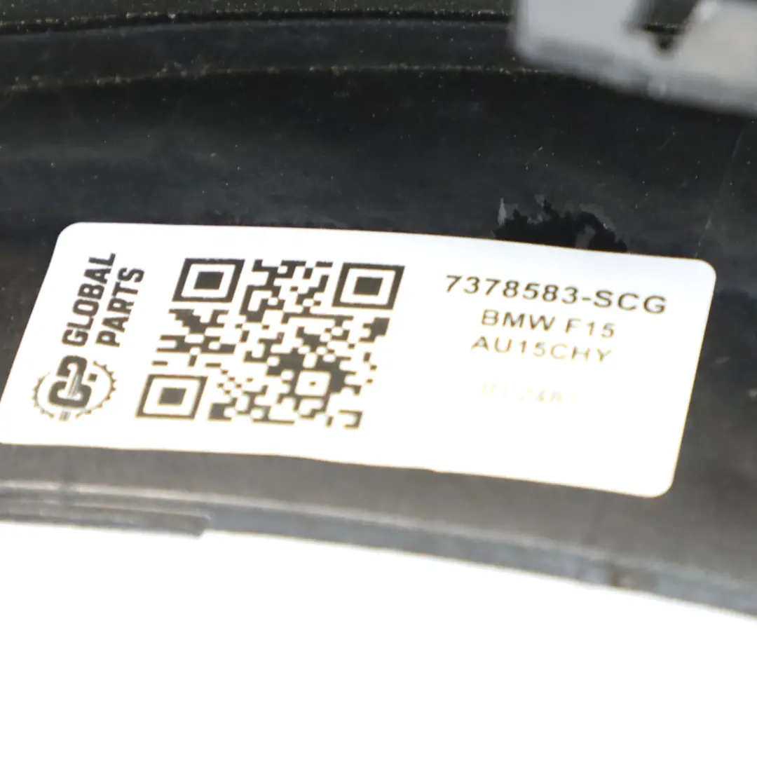  Enjoliveur de passage de roue BMW X5 F15 M Sport Arriere Droite Spacegrau - A52 - SKU 7378583-SCG - Numéro de pièce 7378583