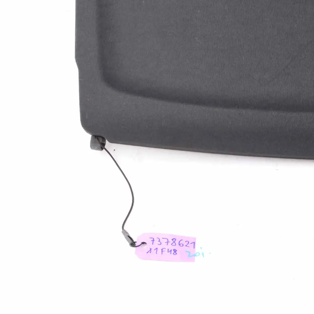 Parcel Shelf BMW X1 F48 Rear Trunk Boot Window Shelf Trim Black to with Part number 7378621 Parcel Shelf BMW X1 F48 Rear Trunk Boot Window Shelf Trim Black - SKU 7378621 - Part number 7378621