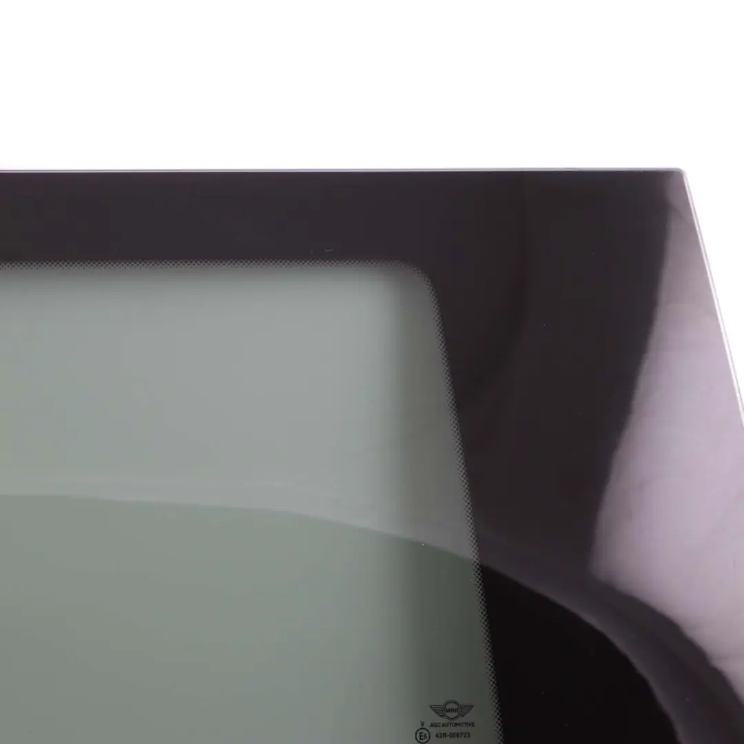 Window Quarter Side Glass Tinted Fixed Black Right O/S to Mini Cooper F56 Rear with Part number 7378672 Mini Cooper F56 Rear Window Quarter Side Glass Tinted Fixed Black Right O/S - SKU 7378672 - Part number 7378672