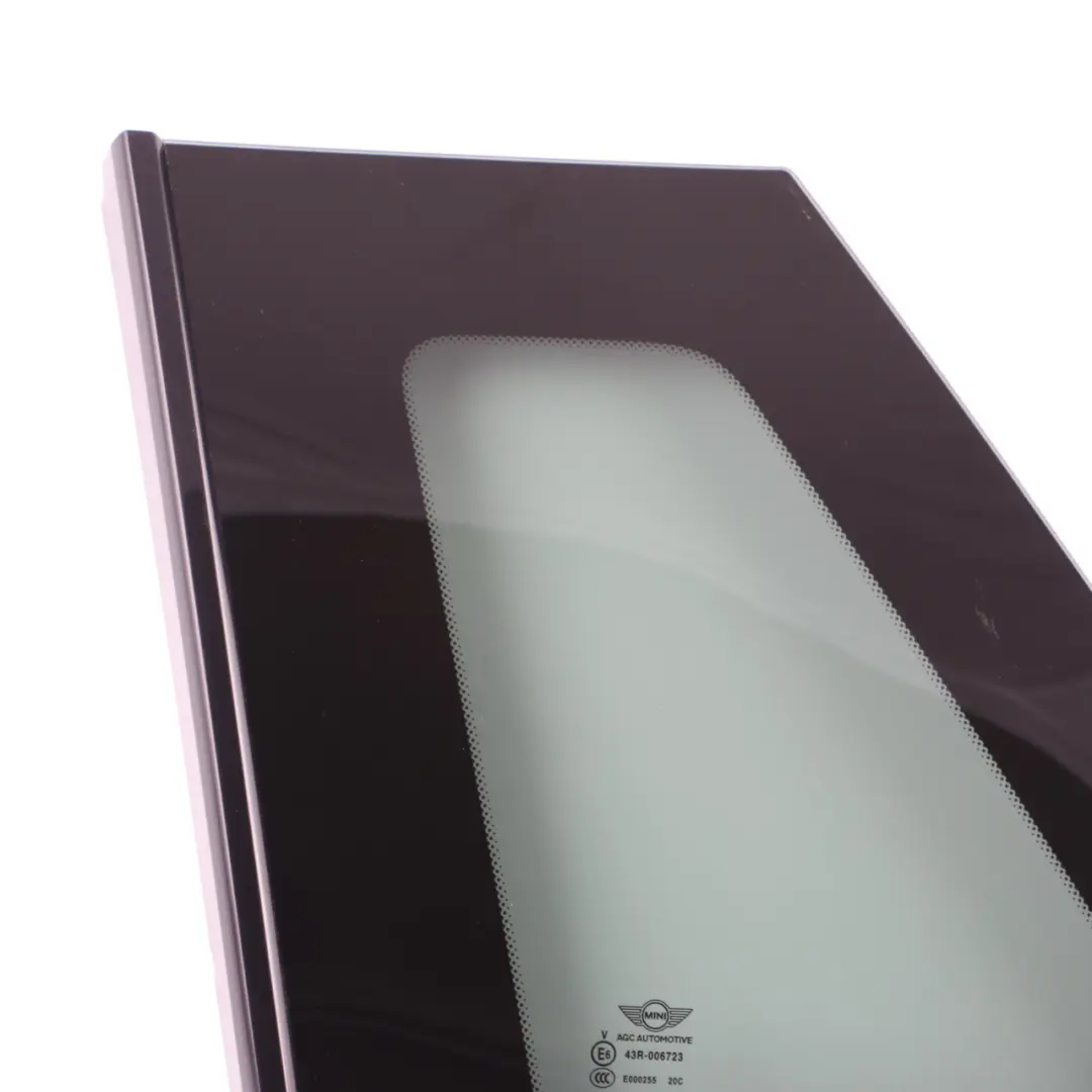 Side Window Rear Left N/S Quarter Glass Tinted Glazing to Mini Cooper F55 with Part number 7378673 Mini Cooper F55 Side Window Rear Left N/S Quarter Glass Tinted Glazing - SKU 7378673 - Part number 7378673