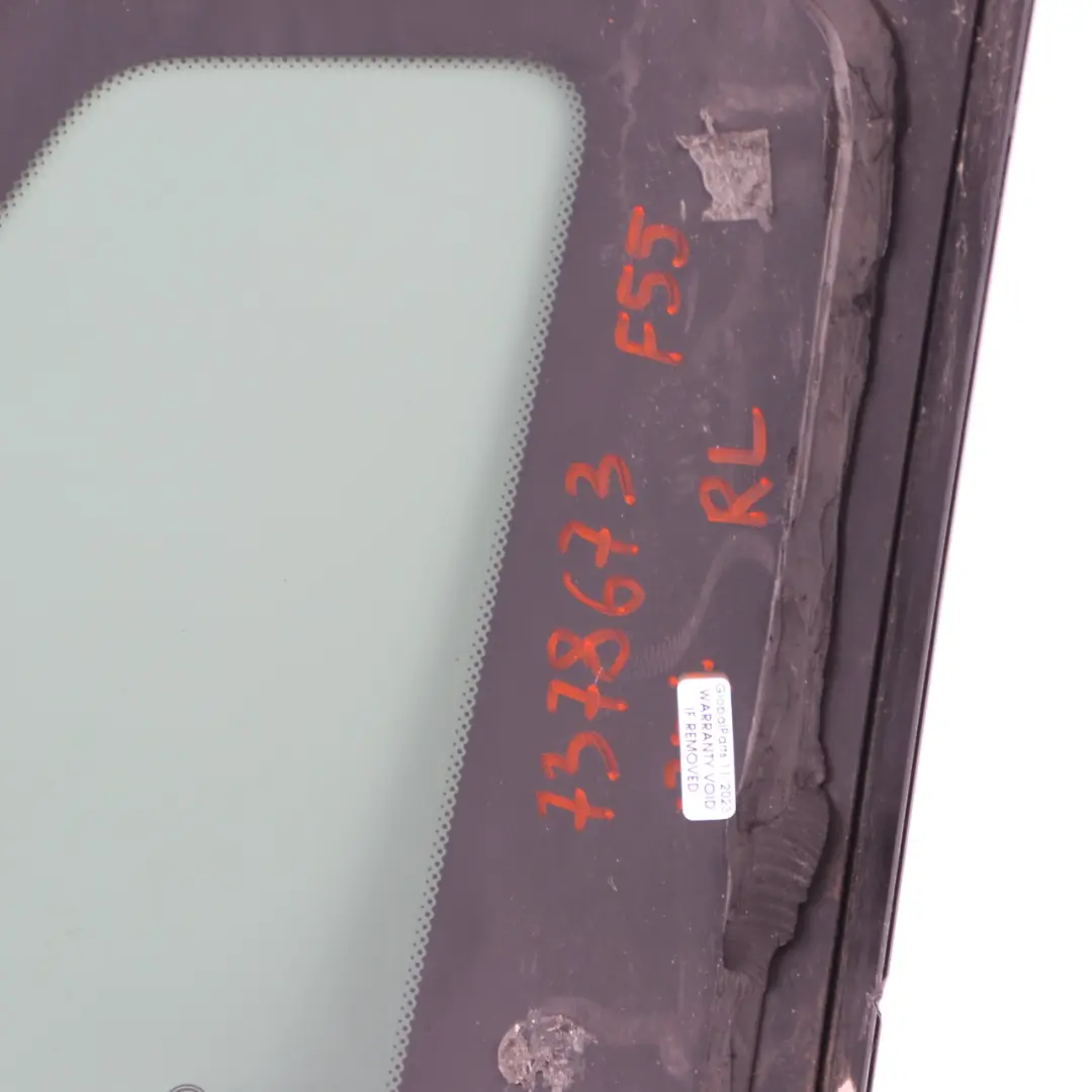 Mini Cooper F55 Side Window Rear Left N/S Quarter Glass Tinted Glazing - SKU 7378673 - Part number 7378673
