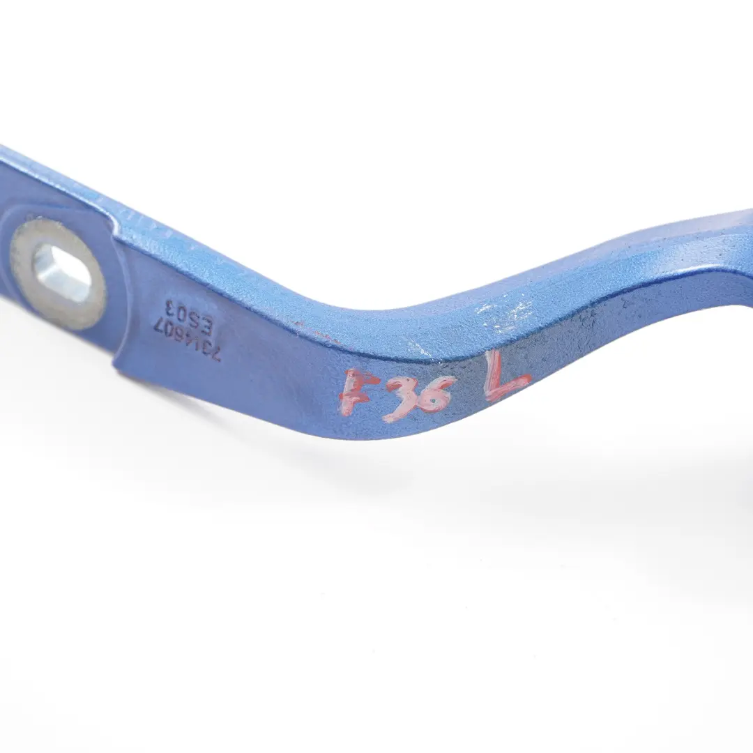 Cerniera portellone posteriore sinistro Estoril Blue - B45 7314607 per BMW F36 con numero di parte 7378801 BMW F36 Cerniera portellone posteriore sinistro Estoril Blue - B45 7314607 - SKU 7378801-EB - Numero di parte 7378801