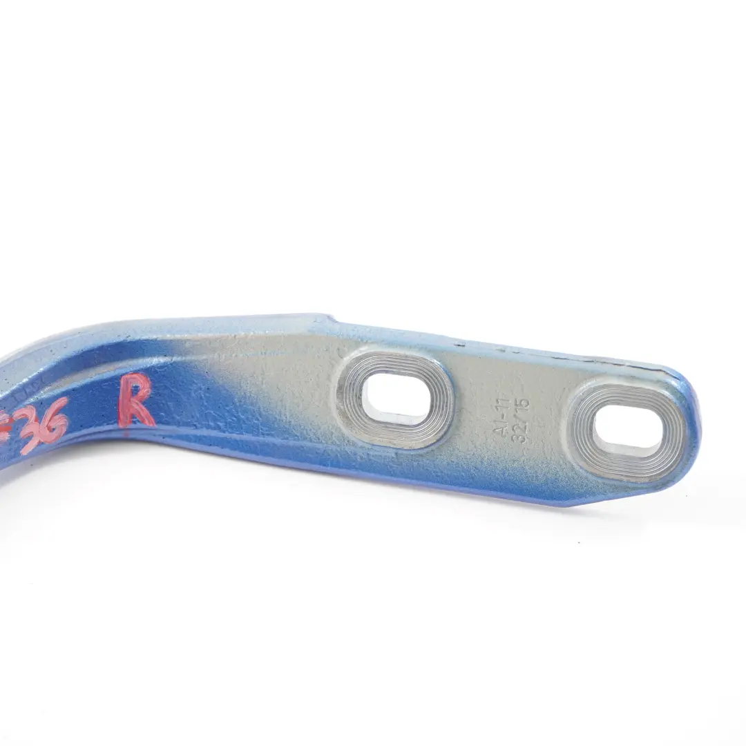 Boot Trunk Lid Hinge Rear Right O/S Estoril Blue - B45 7314608 to BMW F36 Tailgate with Part number 7378802 BMW F36 Tailgate Boot Trunk Lid Hinge Rear Right O/S Estoril Blue - B45 7314608 - SKU 7378802-EB - Part number 7378802