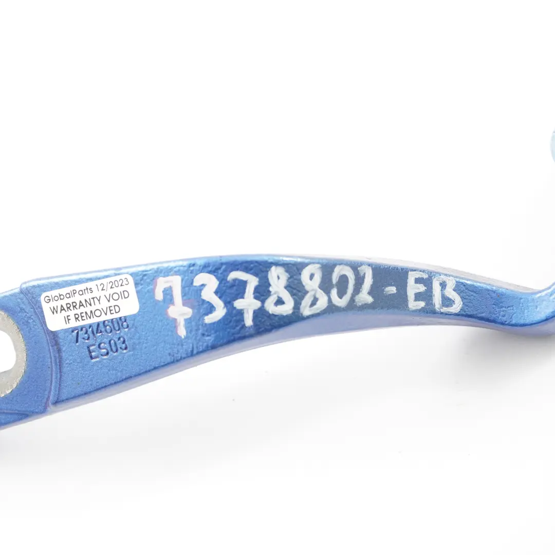 Charnière de hayon de coffre arrière droite Estoril Blue - B45 7314608 pour BMW F36 à propos du numéro de pièce 7378802 BMW F36 Charnière de hayon de coffre arrière droite Estoril Blue - B45 7314608 - SKU 7378802-EB - Numéro de pièce 7378802