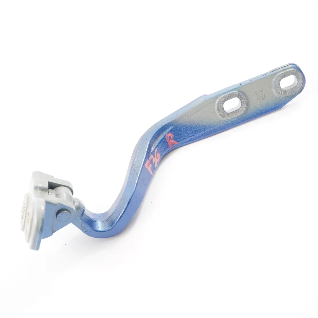 Charnière de hayon de coffre arrière droite Estoril Blue - B45 7314608 pour BMW F36 à propos du numéro de pièce 7378802 BMW F36 Charnière de hayon de coffre arrière droite Estoril Blue - B45 7314608 - SKU 7378802-EB - Numéro de pièce 7378802