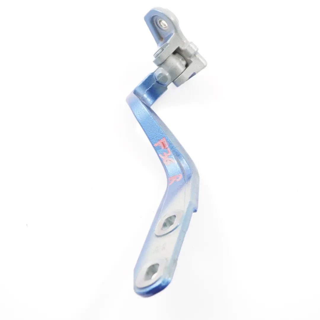 Boot Trunk Lid Hinge Rear Right O/S Estoril Blue - B45 7314608 to BMW F36 Tailgate with Part number 7378802 BMW F36 Tailgate Boot Trunk Lid Hinge Rear Right O/S Estoril Blue - B45 7314608 - SKU 7378802-EB - Part number 7378802