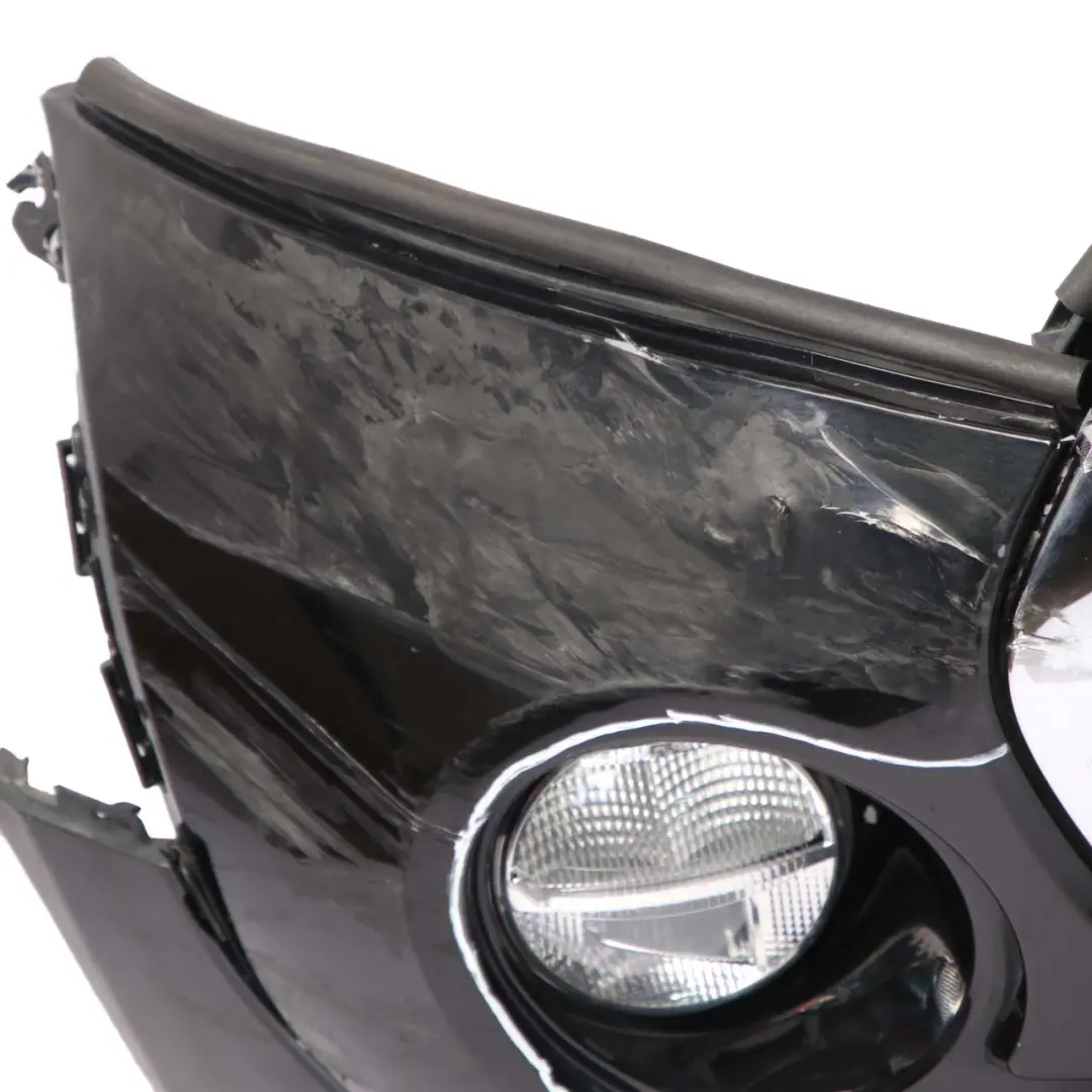 Front Bumper Cooper S Trim Panel F55 Midnight Black Metallic - A94 to Mini F56 with Part number 7379436 Mini F56 Front Bumper Cooper S Trim Panel F55 Midnight Black Metallic - A94 - SKU 7379436-MNB - Part number 7379436