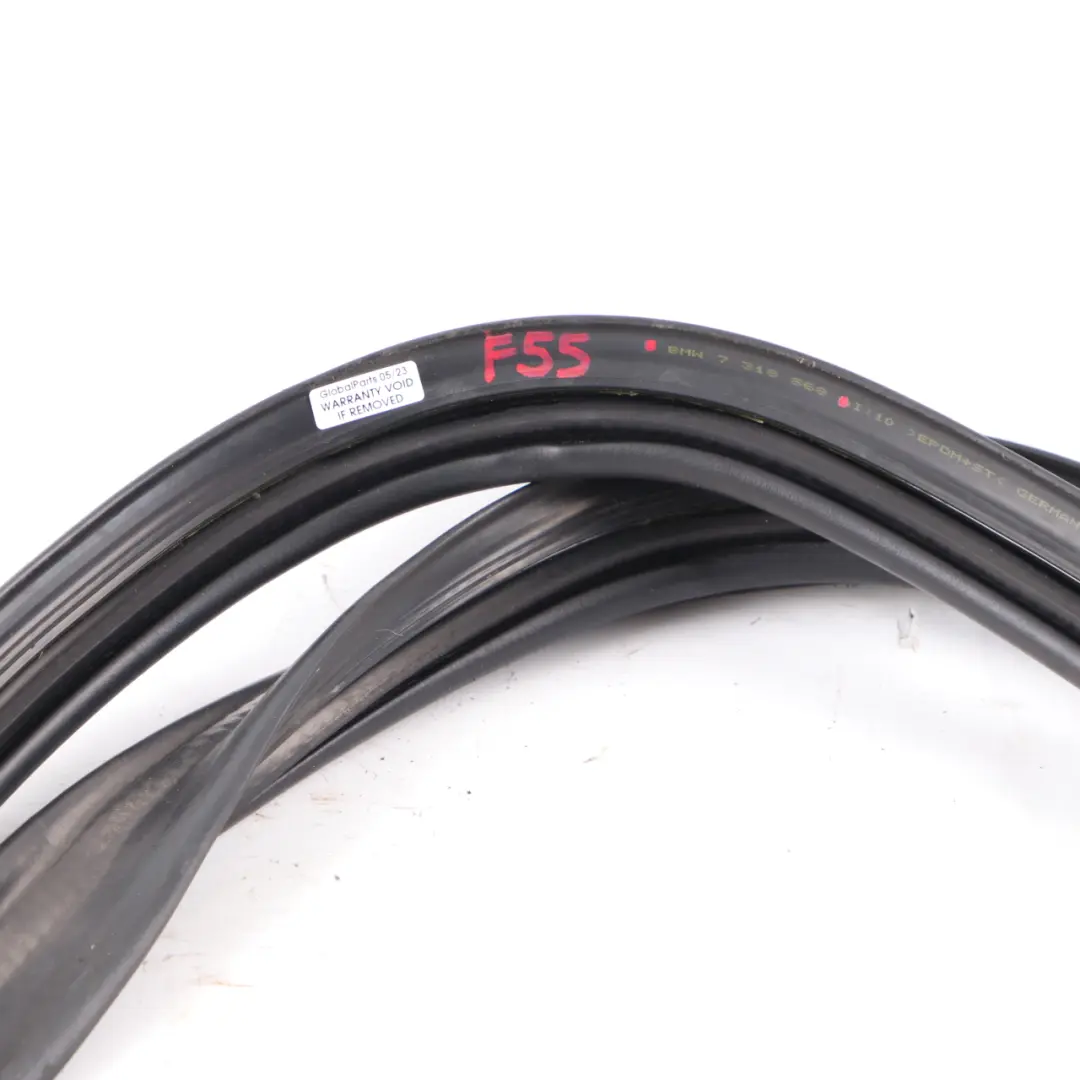 *Mini Cooper One F55 Heckklappendichtung Heckklappe Dichtung für mit Teilenummer 7379602 *Mini Cooper One F55 Heckklappendichtung Heckklappe Dichtung - SKU 7379602 - Teilenummer 7379602