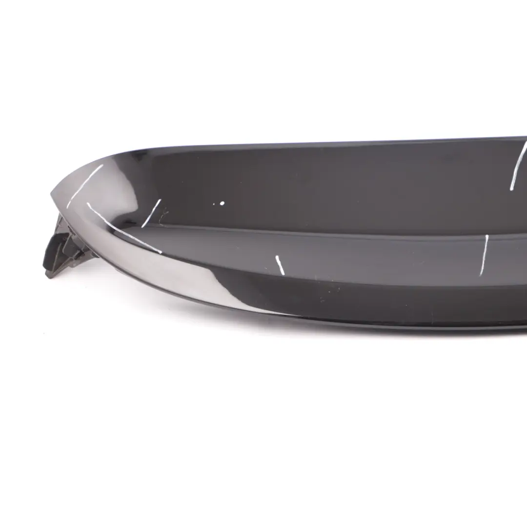 Lower Trim Cover Rear Spoiler Midnight Black Metallic - A94 to Mini Cooper S F55 with Part number 7379604 Mini Cooper S F55 Lower Trim Cover Rear Spoiler Midnight Black Metallic - A94 - SKU 7379604-MNB - Part number 7379604